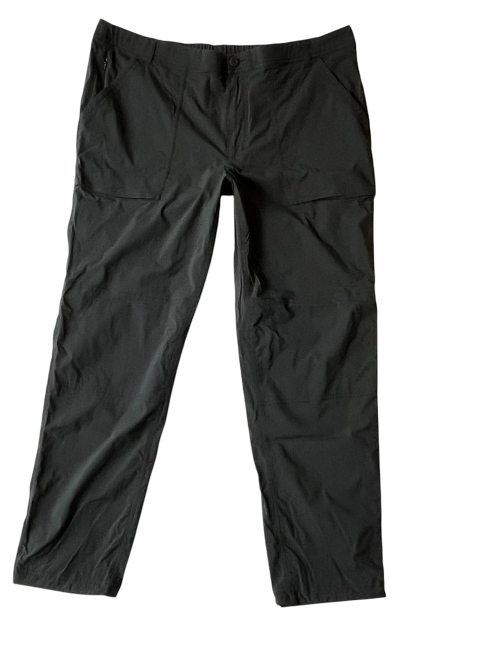 REI Co-op pants 18W Black Lightweight Outdoor Hiking Zippered pockets Womens